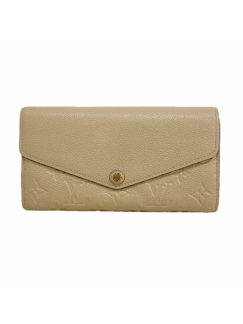 Louis Vuitton Wallet Monogram Empreinte Portefeuille Sarah Tourterelle